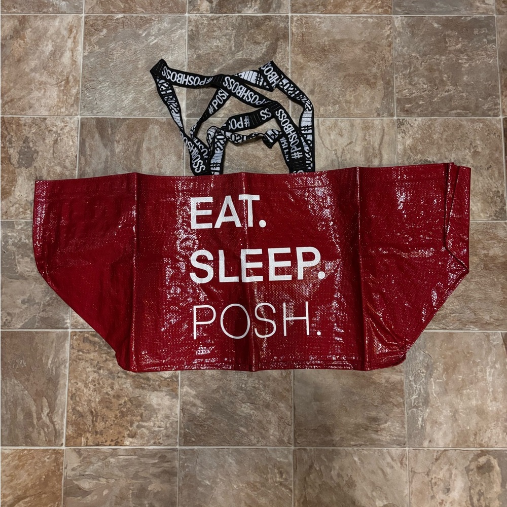 Poshmark Red Utility Tote